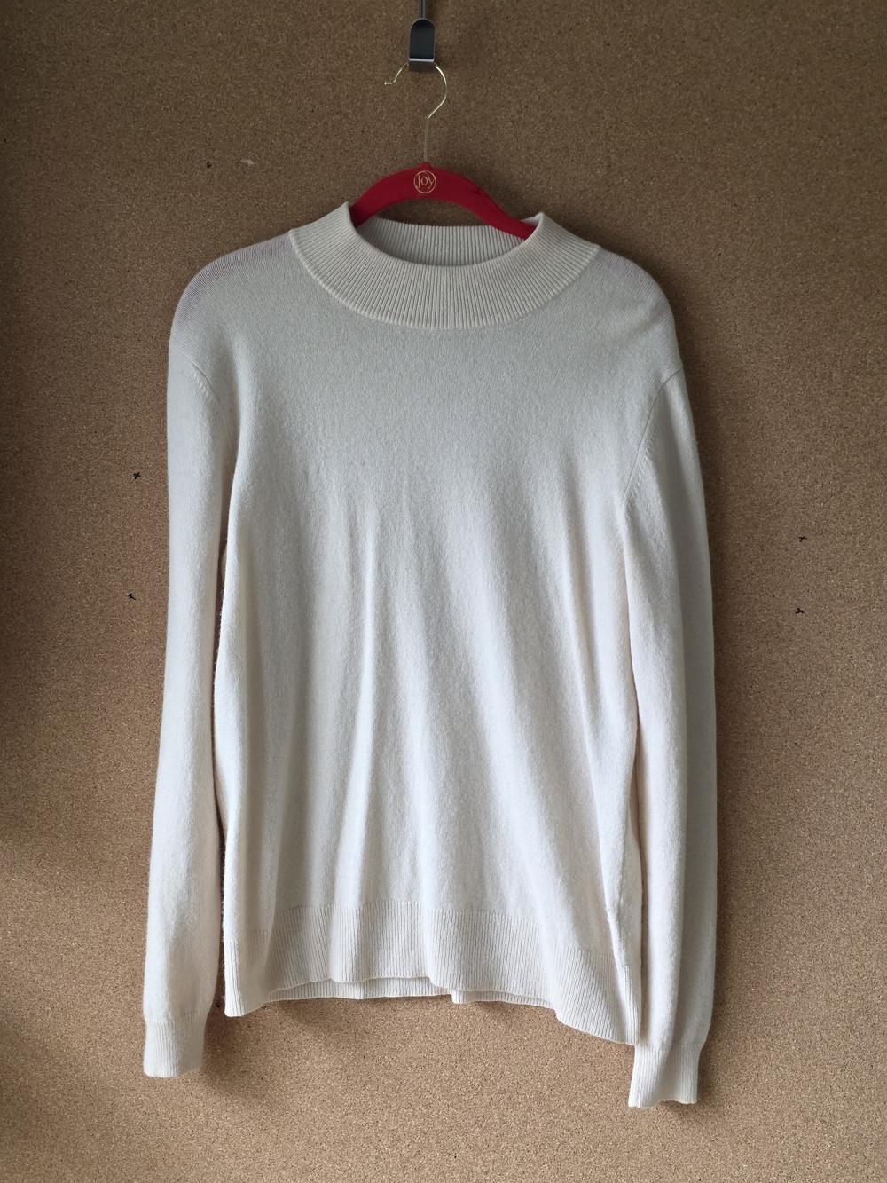 100% Cashmere Privé  Crewneck Sweater XL Beige